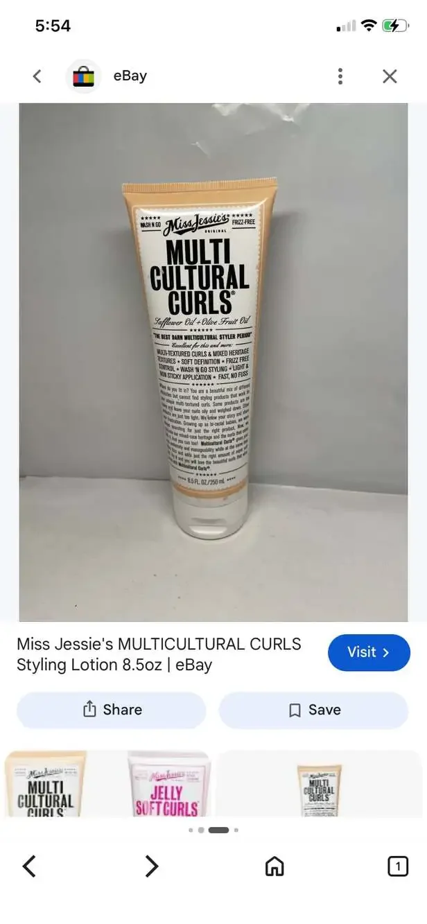 Miss Jessie's Multi Cultural Curls Styling Lotion 8.5oz